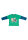 Little Look Lagenshirt Kuh grün