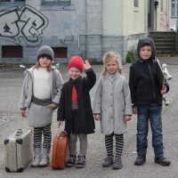 Outdoor-Jacke anthrazit