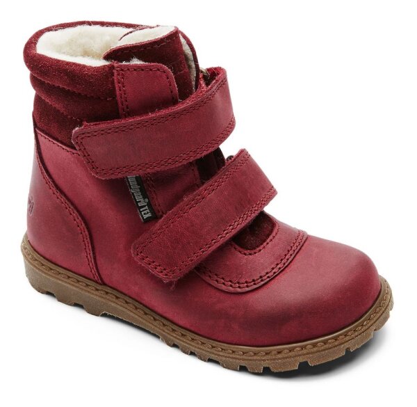 Tokker Bootie gefüttert bordeaux
