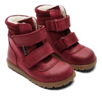 Tokker Bootie gef&uuml;ttert bordeaux