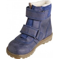Tokker Bootie gef&uuml;ttert navy