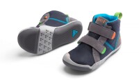 Max suede steel-navy