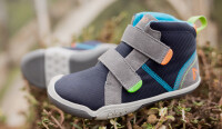 Max suede steel-navy