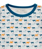 Long John Pyjama Rentier pazifik