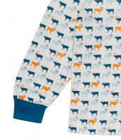 Long John Pyjama Rentier pazifik