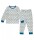 Long John Pyjama Rentier pazifik