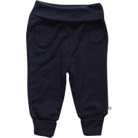 Haremshose Wolle navy