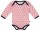 Body Langarm BW/Wolle Pinguine tomato