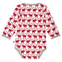 Body Langarm Katzen purple