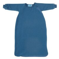 Schlafsack m. Arm Wollfleece pazifik