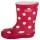 Gummistiefel rot mit Punkten