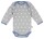 Body Langarm BW/Wolle grey melange