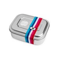 Zweier Lunchbox mit Unterteilung - Sterne jeans