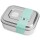 Zweier Lunchbox mit Unterteilung - Sterne jeans