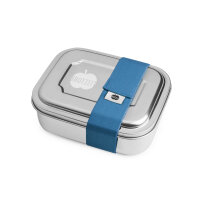 Zweier Lunchbox mit Unterteilung - Sterne gr&uuml;n lime