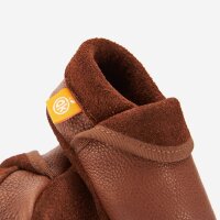 Leder-Hausschuhe Klassik braun - 26/27
