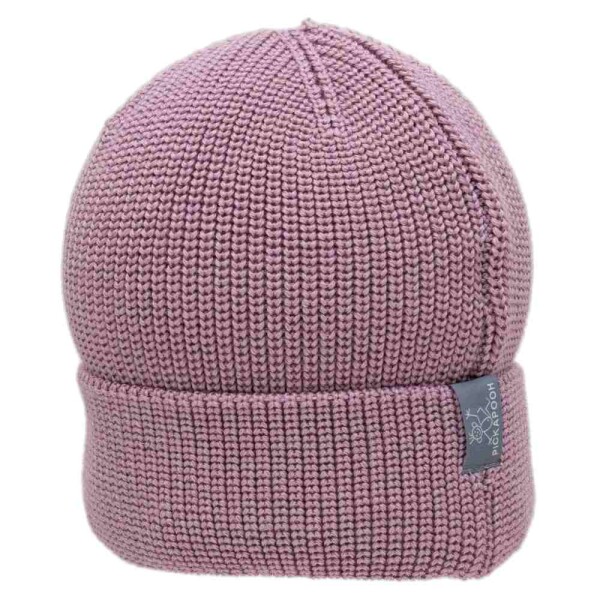 Ben Strickmütze Wolle/Seide alt rosé - 2