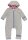 Overall Fleece Katzen grey melange