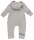 Overall Fleece Katzen grey melange