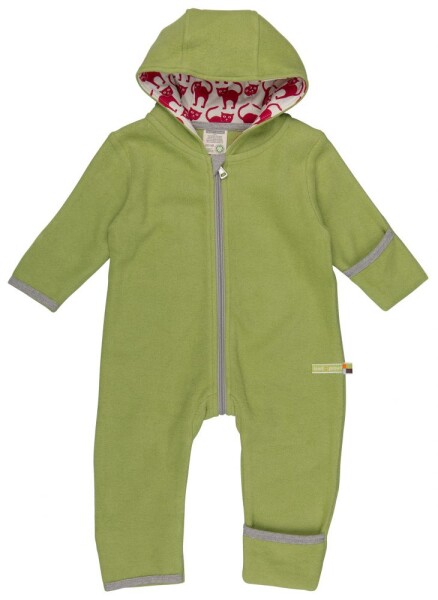 Overall Fleece Katzen moos
