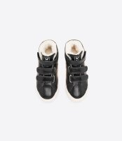 Veja Esplar Mid-Sneaker gef&uuml;ttert Schwarz