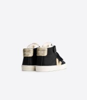 Veja Esplar Mid-Sneaker gef&uuml;ttert Schwarz