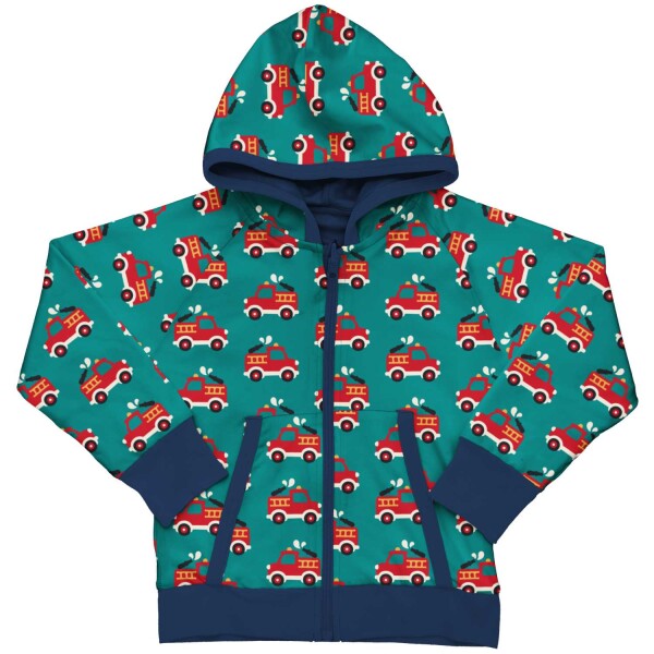 Kapuzen-Wendejacke FIRE TRUCK - 98/104