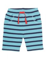 Little Stripy Shorts aqua/navy