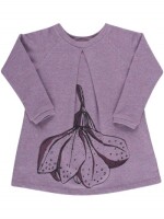 Sweat-Kleid Langarm Opal