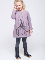 Sweat-Kleid Langarm Opal