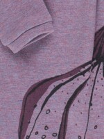 Sweat-Kleid Langarm Opal