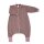 Schlafsack m. Fuß Wolle/Seide mauve - 86/92