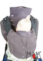 MaM Dickey Trageschal Fleece Black