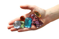 28 Riesen Glitzersteine beliebig sortiert