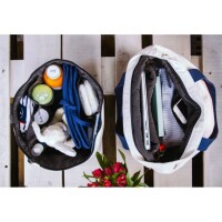 Starry Night Wickeltasche dip dye blau