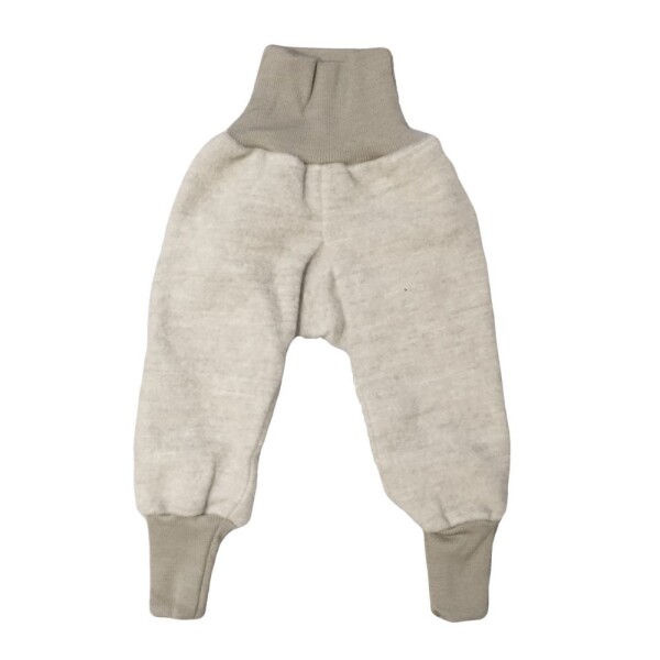 Cosilana Baby-Hose Wollfleece cafe meliert