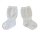 Babysocke 100% Wolle rohweiß