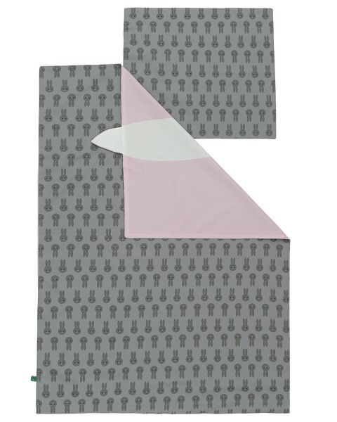 Bettwäsche Häschen navy 100x135