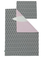 Bettw&auml;sche H&auml;schen navy 100x135