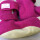 Booties Walk Plüsch Klett pink