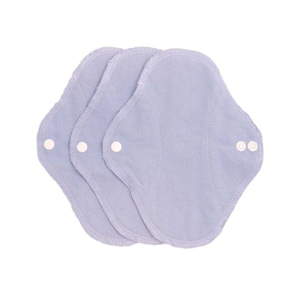 Slipeinlagen 3er Pack denim solid