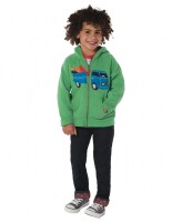 Kapuzenjacke Camper gr&uuml;n