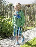 Kapuzenjacke Camper gr&uuml;n