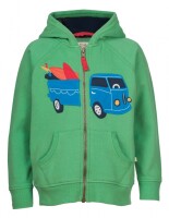 Kapuzenjacke Camper gr&uuml;n