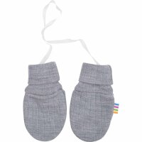 Wollhandschuhe Basic grau - 68/80