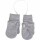 Wollhandschuhe Basic grau - 110/122