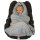 Fleece-Decke 80x80 Sterne blau-grau