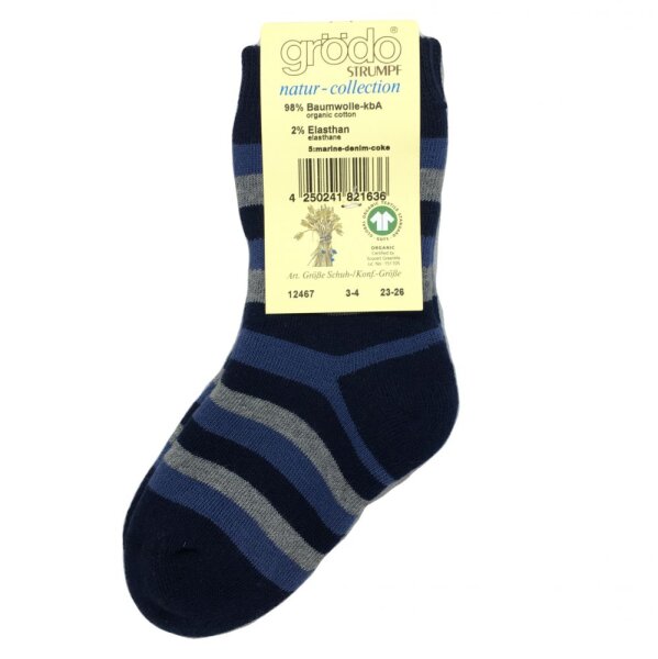 Kuschelsocken Vollfrottee marine-denim