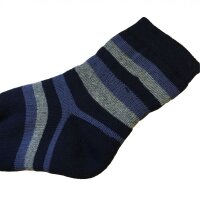 Kuschelsocken Vollfrottee marine-denim