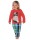 Helford Langarmshirt Kuh tomate